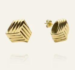 Mockberg Örhängen^ASTRID gold earrings