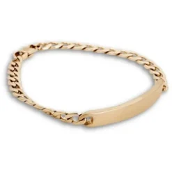 by Billgren Herr Smycken^bracelet gold steel