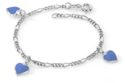 Pia & Per Barn Smycken^Charms armband hjärtan