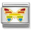 Nomination Nomination^Classic Butterfly Rainbow