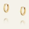 Mockberg Örhängen^Classic Gold Hoops Medium