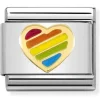 Nomination Nomination^Classic Heart Rainbow