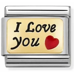 Nomination Nomination^Classic I Love You med rött hjärta