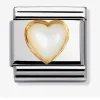Nomination Nomination^Classic White Mother Of Pearl Heart