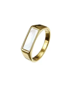 Arock Herr Smycken^COLE Ring gold/shell strl M