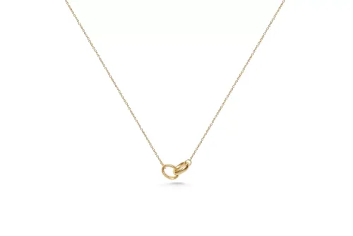 Jemp Guld Halsband^Collie 18k ovaler