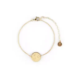 Jemp Guld Armband^Ellas coin brace