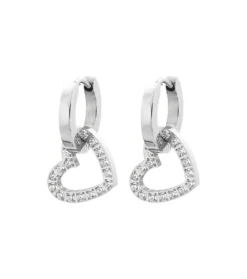 Edblad & Co Örhängen^Eternal Heart Earrings Steel