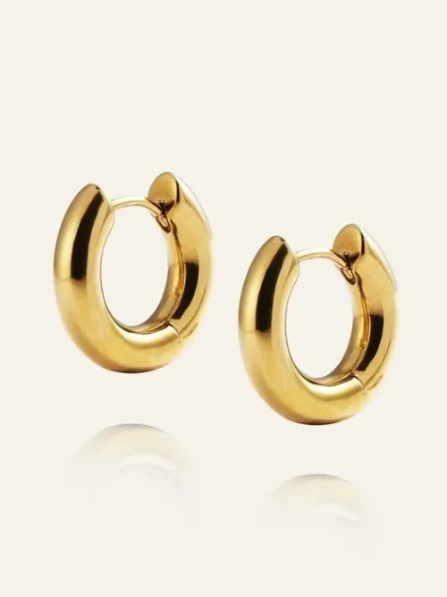 Mockberg Örhängen^Everyday Hoops Gold