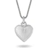 Pia & Per Barn Smycken^Halsband vitt hjärta