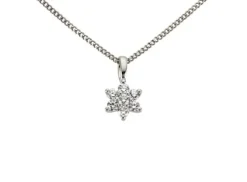 JEMP Hängen^Hänge 18k guld 0,14ct w/si