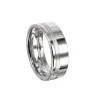 Arock Herr Smycken^MOLTAS Plain ring steel strl XS