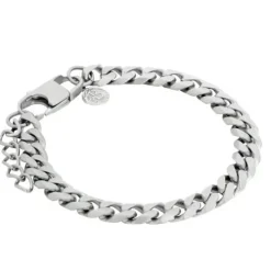 by Billgren Herr Smycken^Pansararmband stål