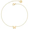 Edblad & Co Vristlänk^Papillon Anklet Gold