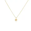 Jemp Guld Halsband^Pearl bubble short neck 40-45