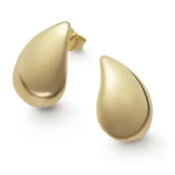 Jemp Guld Örhängen | Förgyllt Silver^Örhänge fg silver droppe