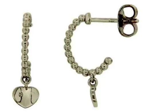 Jemp Guld Örhängen^Örhänge 18K 0,008ct w/p