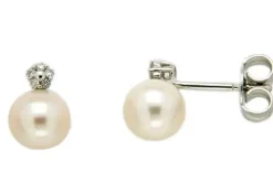 Jemp Guld Örhängen^Örhänge 18k guld 0,05ct w/p