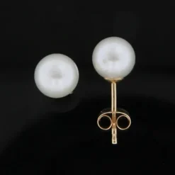 Jemp Guld Örhängen^Örhänge 18k med pärla