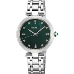 SEIKO Seiko | Dam^ladies diamond 5 bar sapphire crystal