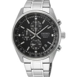 SEIKO Seiko | Herr^Mens chronograph 10bar Hardlex crystal