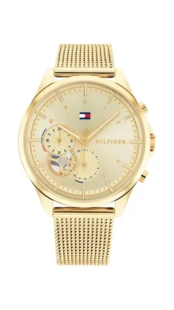 Jemp Guld Tommy Hilfiger | Dam^Tommy Hilfiger Ladies Watch