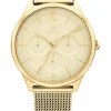 Jemp Guld Tommy Hilfiger | Dam^Tommy Hilfiger Ladies Watch